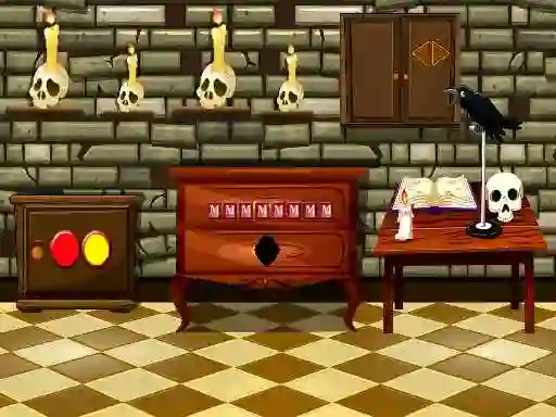 Spel Halloween Party Escape aanlyn