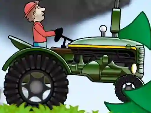 Spel Tractor Driving Hill Climb 2D aanlyn