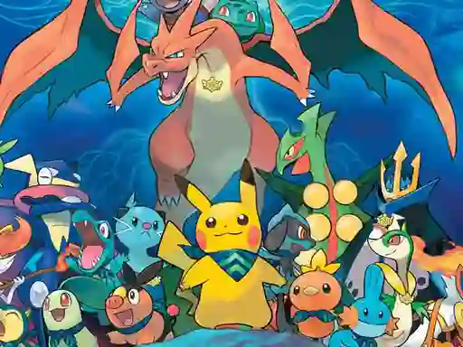 Spel Pokemon Memory aanlyn