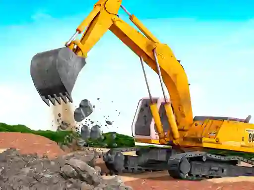 Spel Real JCB Excavator Simulator aanlyn