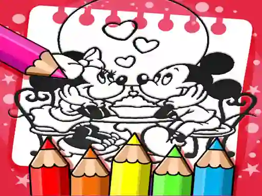 Spel Mickey Mouse Coloring Book aanlyn