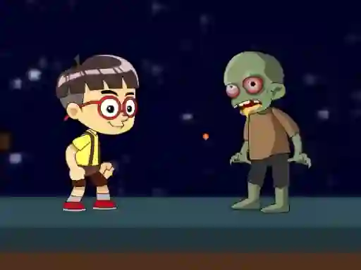 Spel Obbie Zombie Land aanlyn