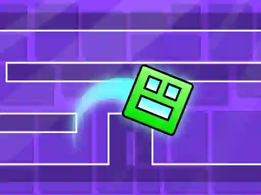 Spel Geometry Dash Maze Maps aanlyn
