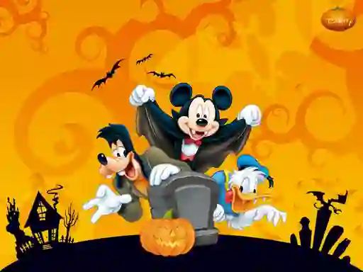 Spel Disney Halloween Jigsaw Puzzle aanlyn