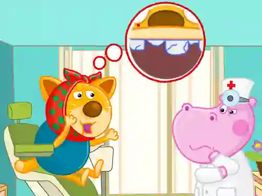 Spel Hippo Dentist aanlyn
