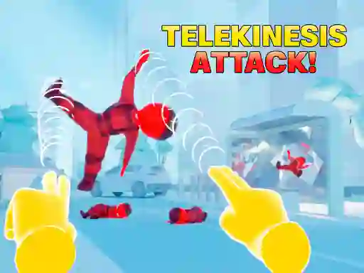 Spel Telekinesis Attack aanlyn