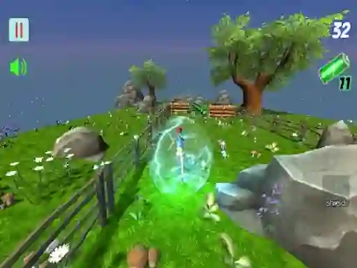 Spel Cyborg Runner aanlyn