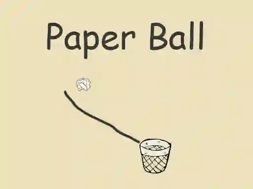 Spel Paper Ball aanlyn