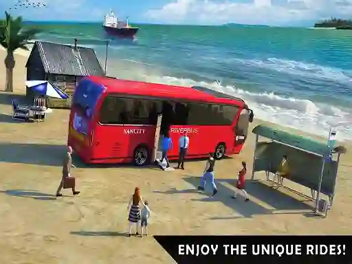 Spel Floating water surface bus aanlyn