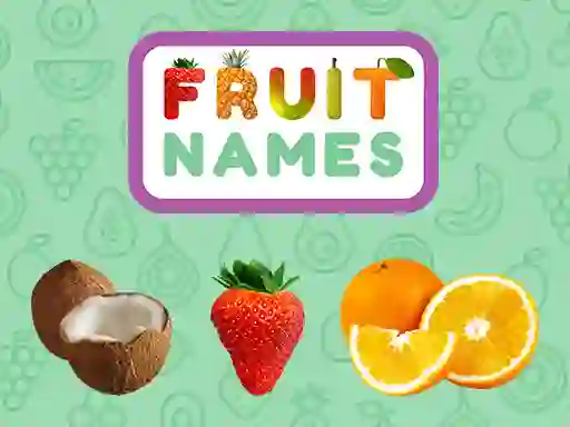 Spel Fruit Names aanlyn