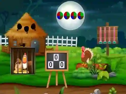 Spel Rescue The Hen 2 aanlyn