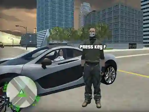 Spel Crazy GTA Mercenary Driver aanlyn