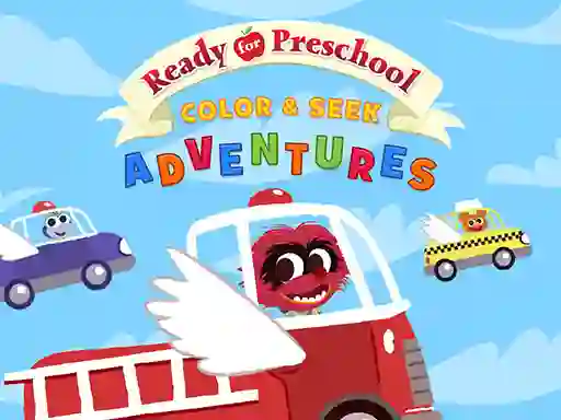 Spel Disney junior ready for preschool Color & Seek Adventures aanlyn
