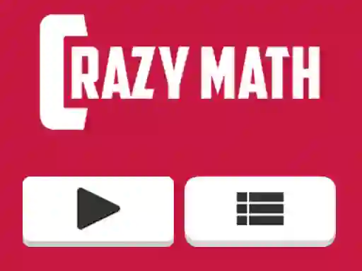 Spel Crazy Math aanlyn