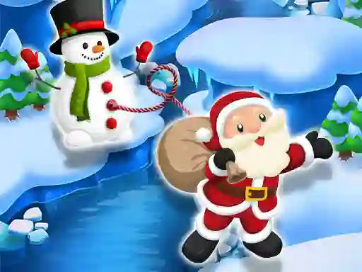 Spel Santa SnowMan Jump aanlyn