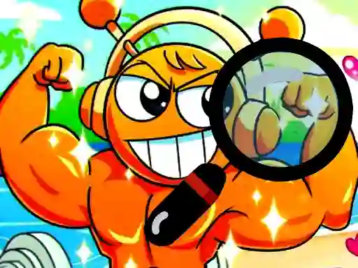 Spel Sprunki Hidden Stars Challenge aanlyn