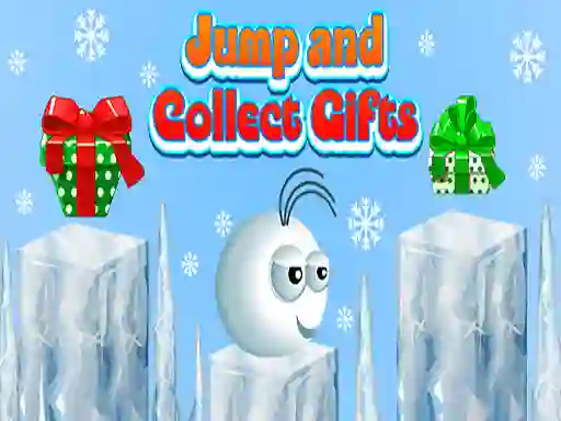 Spel Jump and Collect Gifts aanlyn