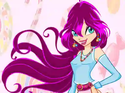 Spel Winx Candy Girl aanlyn