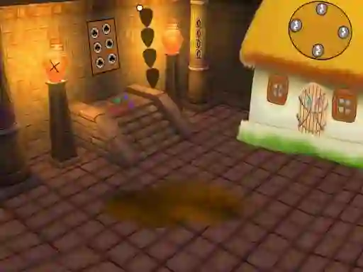 Spel Fort Cave Escape aanlyn