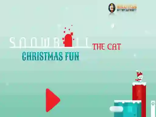 Spel Snowball The Cat Christmas Fun aanlyn
