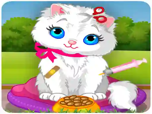 Spel Vet Cat Clinic aanlyn