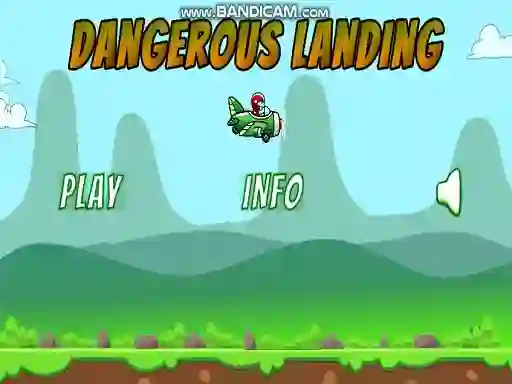 Spel Dangerous Landing aanlyn