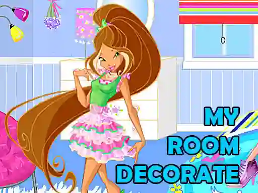 Spel Winx Room Decorate aanlyn