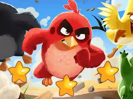 Spel Angry Birds Hidden Stars aanlyn