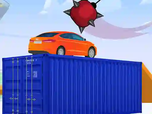 Spel Crazy Car Trials aanlyn