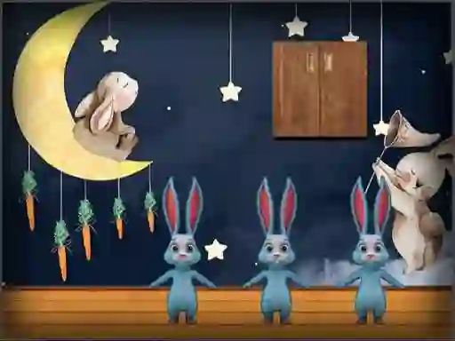 Spel Amgel Bunny Room Escape 2 aanlyn