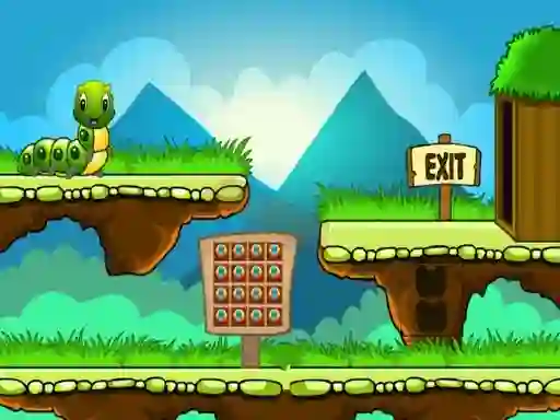 Spel Caterpillar Escape aanlyn