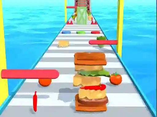 Spel Sandwich Rush aanlyn