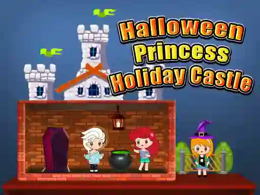 Spel Halloween Princess Holiday Castle aanlyn