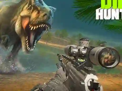 Spel Sniper Dinosaur Hunting aanlyn