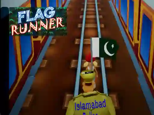 Spel Flag Runner aanlyn