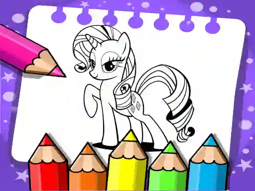 Spel My Little Pony Coloring Book aanlyn