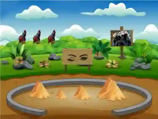 Spel Find the Ostrich tag aanlyn