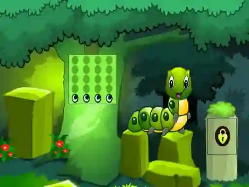 Spel Caterpillar Forest Escape aanlyn