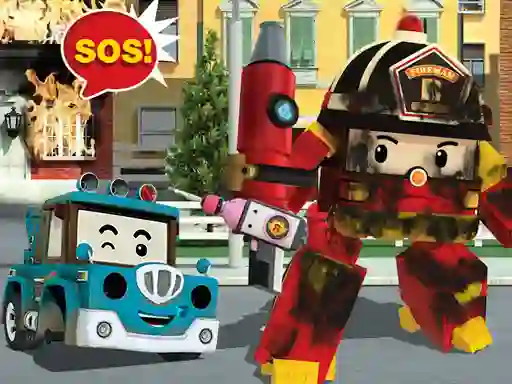 Spel Robot Car Emergency Rescue 2 aanlyn