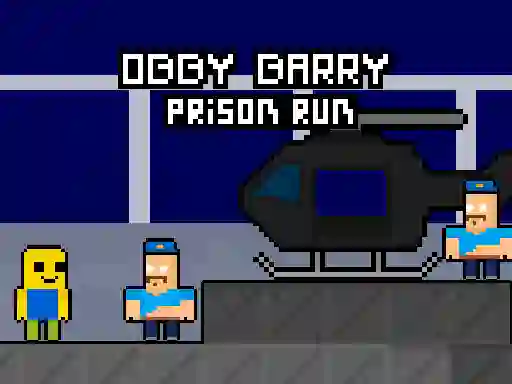 Spel Obby Barry Prison Run aanlyn