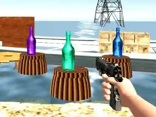 Spel Bottle Shooter games aanlyn