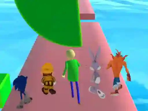 Spel Fun Race 3D baldi's basics aanlyn