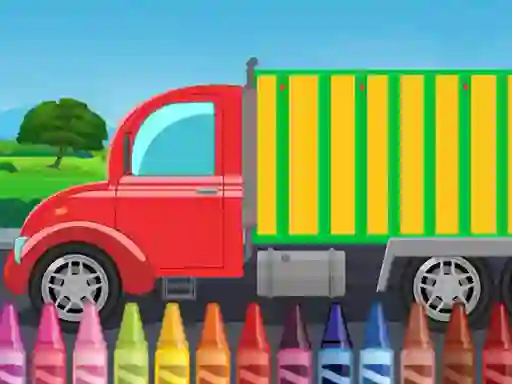 Spel Truck Coloring aanlyn
