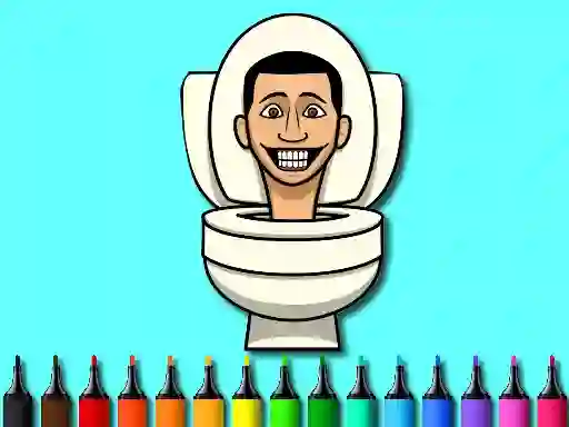 Spel Color Skibidi Toilet aanlyn