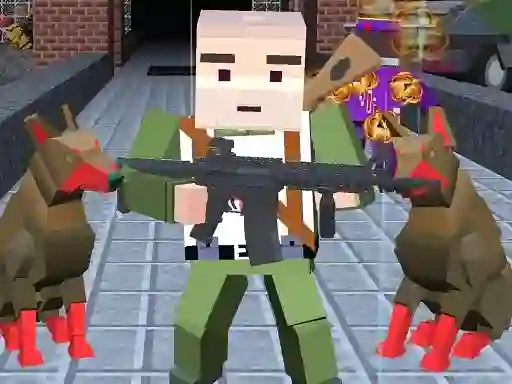 Spel Pixel Apocalypse Survival Online aanlyn