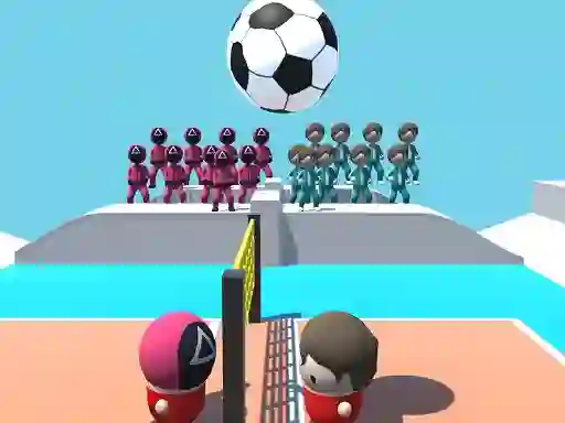 Spel Volley Squid Gamer aanlyn