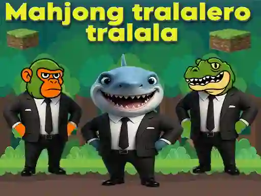 Spel Mahjong tralalero tralala aanlyn