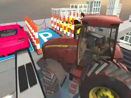 Spel SkyTractor Parking aanlyn