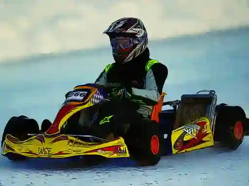 Spel Kart Racing Jigsaw aanlyn