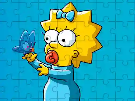 Spel The Simpsons Puzzle aanlyn